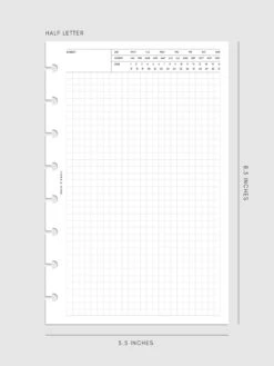 Executive Note Inserts | Graph Paper | 2nd Edition(Executive Note Inserts Graph Paper 2nd Edition) 15 Executive Note Inserts | Graph Paper | 2nd Edition(Executive Note Inserts Graph Paper 2nd Edition) -Cloth And Paper Shop Executive Note Inserts Graph Paper 2nd Edition HL CP 1