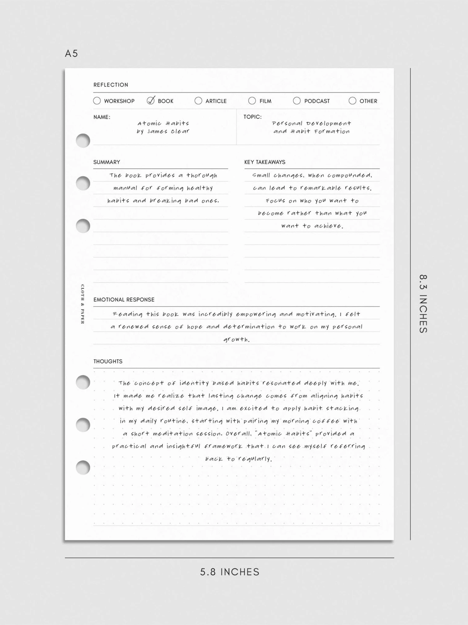 Experience Reflection Planner Inserts(Experience Reflection Planner Inserts) 2 Experience Reflection Planner Inserts(Experience Reflection Planner Inserts) - Image 2