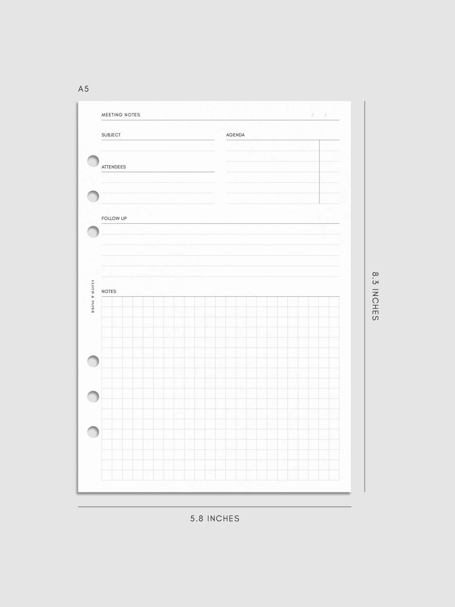 Extended Meeting Notes Planner Inserts(Extended Meeting Notes Planner Inserts) 14 Extended Meeting Notes Planner Inserts(Extended Meeting Notes Planner Inserts) - Image 14