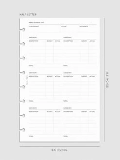 Financial Planning Inserts | Second Edition(Financial Planning Insert Second Edition) 26 Financial Planning Inserts | Second Edition(Financial Planning Insert Second Edition) -Cloth And Paper Shop Financial Planning Inserts Second Edition HL CP 1