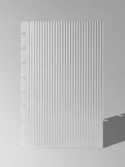 Fluted Planner Dashboard(Fluted Dashboard) 13 Fluted Planner Dashboard(Fluted Dashboard) -Cloth And Paper Shop Fluted Planner Dashboard Restock HalfLetter CP 1