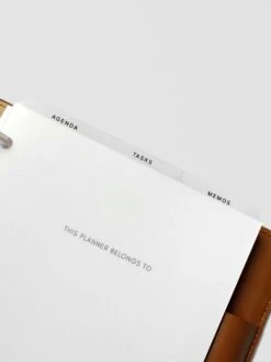 Focused Top Tab Planner Dividers | Ultra-Thin(Focused Top Tab Planner Dividers Ultra Thin) 10 Focused Top Tab Planner Dividers | Ultra-Thin(Focused Top Tab Planner Dividers Ultra Thin) -Cloth And Paper Shop Focused Top Tab Planner Dividers Ultra Thin 4