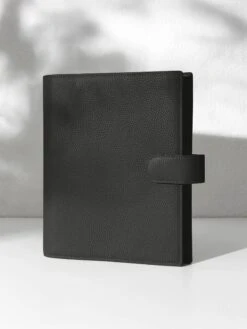 Foundations 6-Ring Leather Agenda | A5(Foundations 6 Ring Leather Agenda A5) 22 Foundations 6-Ring Leather Agenda | A5(Foundations 6 Ring Leather Agenda A5) -Cloth And Paper Shop Foundations 6 Ring Leather Agenda A5 CafeNoir CP 3