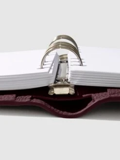Foundations 6-Ring Leather Agenda | Personal(Foundations 6 Ring Leather Agenda Personal) 39 Foundations 6-Ring Leather Agenda | Personal(Foundations 6 Ring Leather Agenda Personal) -Cloth And Paper Shop Foundations 6 Ring Leather Agenda Personal Bordeaux CP 2