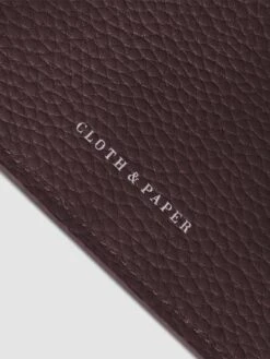 Foundations 6-Ring Leather Agenda | Personal(Foundations 6 Ring Leather Agenda Personal) 37 Foundations 6-Ring Leather Agenda | Personal(Foundations 6 Ring Leather Agenda Personal) -Cloth And Paper Shop Foundations 6 Ring Leather Agenda Personal Close Up Bordeaux CP 1