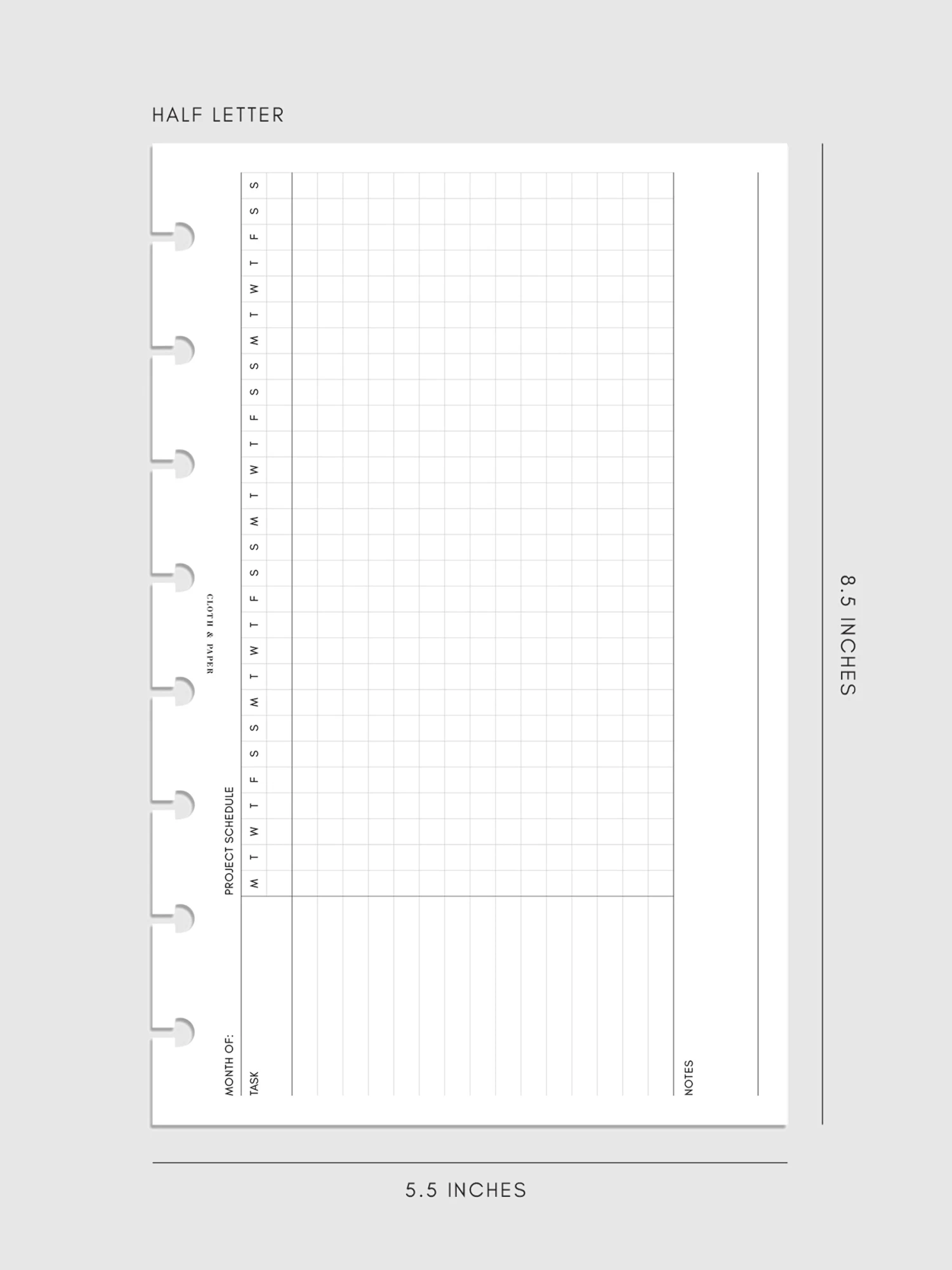 Gantt Chart Planner Inserts | Refreshed Layout(Gantt Chart Planner Inserts Refreshed Layout) 11 Gantt Chart Planner Inserts | Refreshed Layout(Gantt Chart Planner Inserts Refreshed Layout) - Image 11