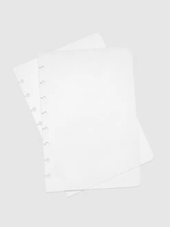 Glass Plastic Notebook Covers | CP Petite(Glass Plastic Discbound Notebook Cover Cp Petite)