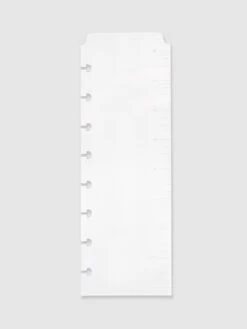 Glass Plastic Page Marker(Glass Plastic Page Marker) 7 Glass Plastic Page Marker(Glass Plastic Page Marker) -Cloth And Paper Shop Glass Plastic Page Marker Half Letter 8 Disc Punch CP 2