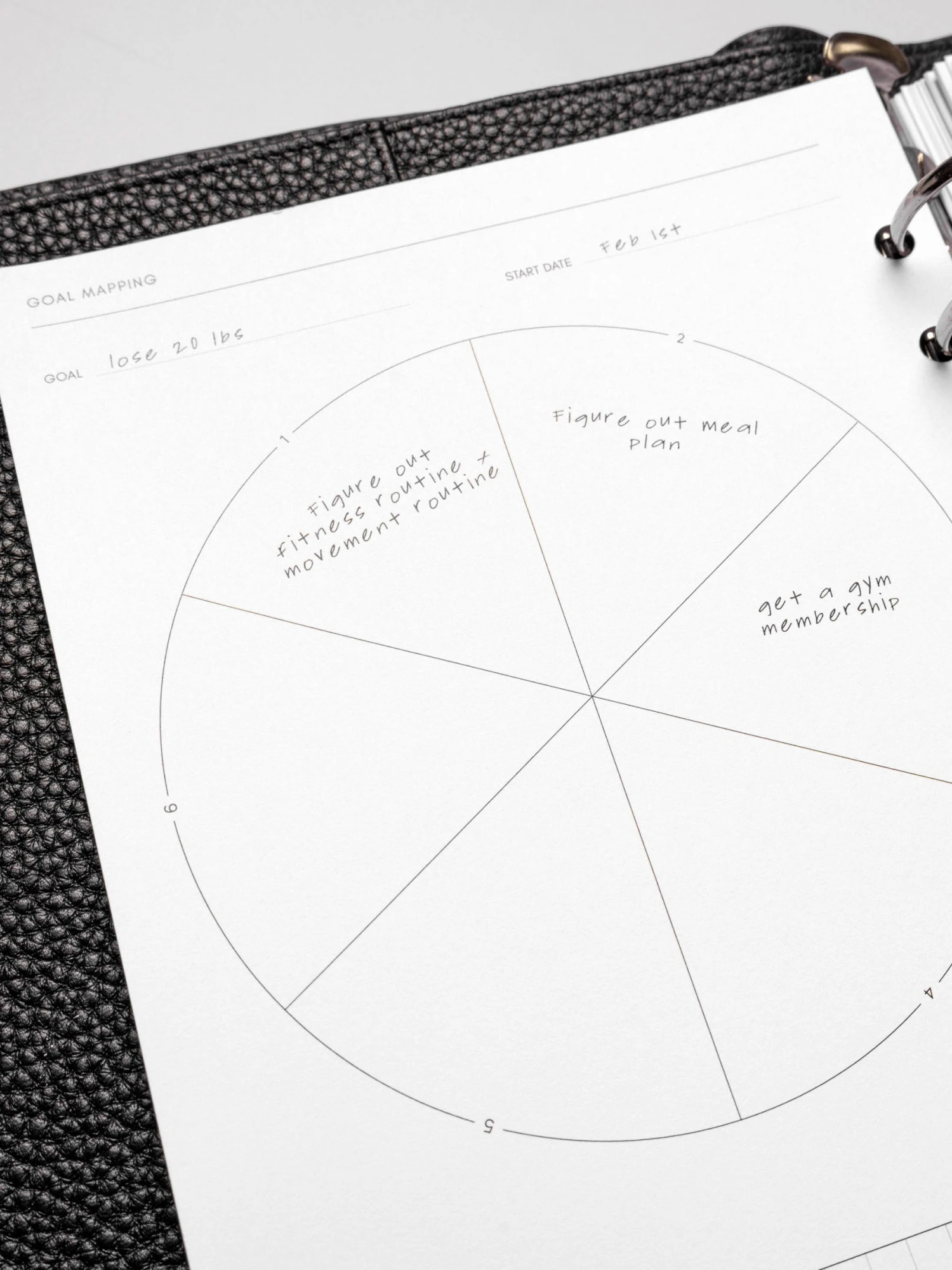 Goal Mapping Planner Inserts | Refreshed Version(Goal Mapping Planner Inserts Refreshed Version) 2 Goal Mapping Planner Inserts | Refreshed Version(Goal Mapping Planner Inserts Refreshed Version) - Image 2