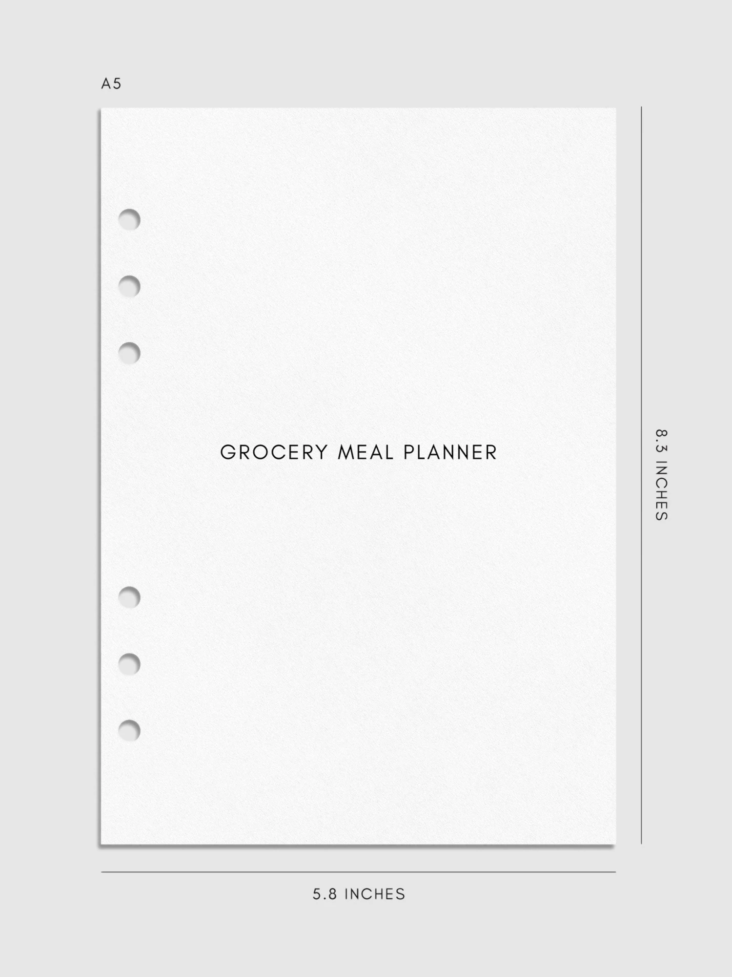 Grocery Meal Planner Inserts(Grocery Meal Planner Inserts) 5 Grocery Meal Planner Inserts(Grocery Meal Planner Inserts) - Image 5