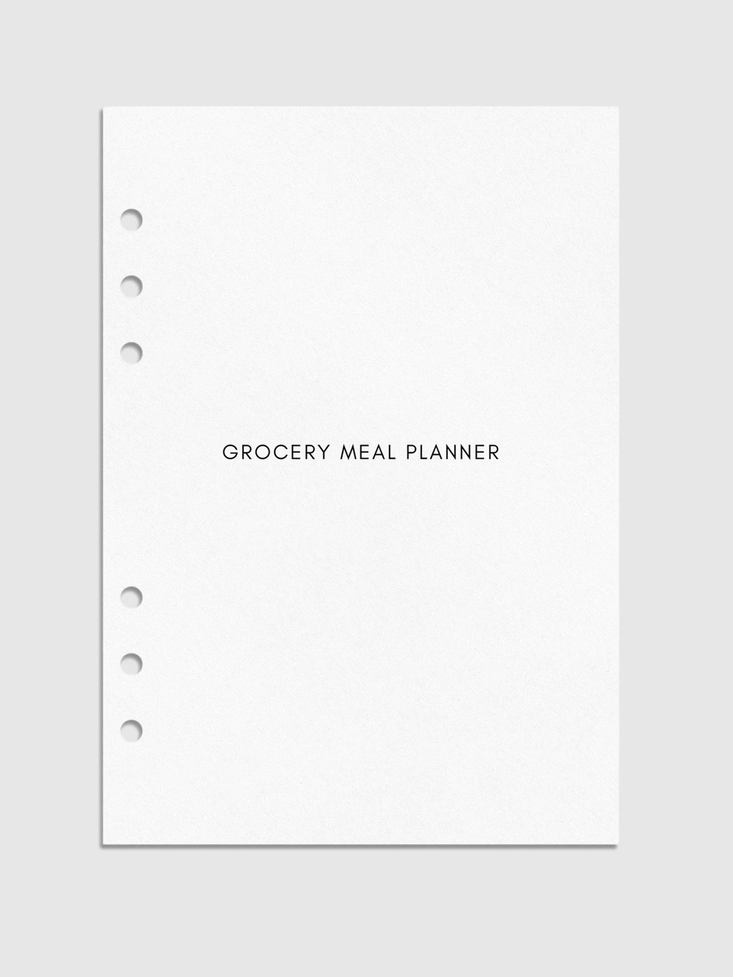 Grocery Meal Planner Inserts(Grocery Meal Planner Inserts) 2 Grocery Meal Planner Inserts(Grocery Meal Planner Inserts) - Image 2