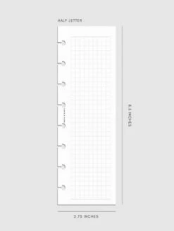 Half Page Graph Inserts(Half Page Graph Inserts) 28 Half Page Graph Inserts(Half Page Graph Inserts) -Cloth And Paper Shop Half Page Graph Inserts HL Half CP 1