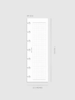 Half Page Graph Inserts(Half Page Graph Inserts) 25 Half Page Graph Inserts(Half Page Graph Inserts) -Cloth And Paper Shop Half Page Graph Inserts HPM Half CP 1