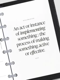 Implementation Planner Inserts(Implementation Planner Inserts Refreshed Version) 21 Implementation Planner Inserts(Implementation Planner Inserts Refreshed Version) -Cloth And Paper Shop Implementation Planner Inserts Dashboard CP 2