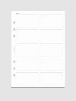 Inbox Planner Inserts | Third Edition(Inbox Planner Inserts Third Edition)