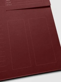 Index Folder Set(Index Folder Set) 23 Index Folder Set(Index Folder Set) -Cloth And Paper Shop Index Folder Set Bordeaux 3