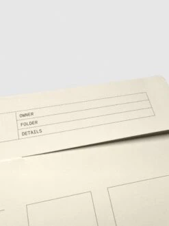 Index Folder Set(Index Folder Set) 28 Index Folder Set(Index Folder Set) -Cloth And Paper Shop Index Folder Set Cream 2