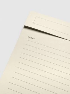 Index Folder Set(Index Folder Set) 30 Index Folder Set(Index Folder Set) -Cloth And Paper Shop Index Folder Set Cream 4