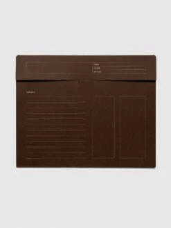Index Folder Set(Index Folder Set) 33 Index Folder Set(Index Folder Set) -Cloth And Paper Shop Index Folder Set Espresso 1