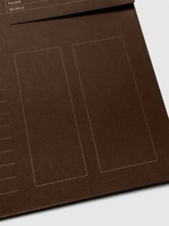 Index Folder Set(Index Folder Set) 35 Index Folder Set(Index Folder Set) -Cloth And Paper Shop Index Folder Set Espresso 3