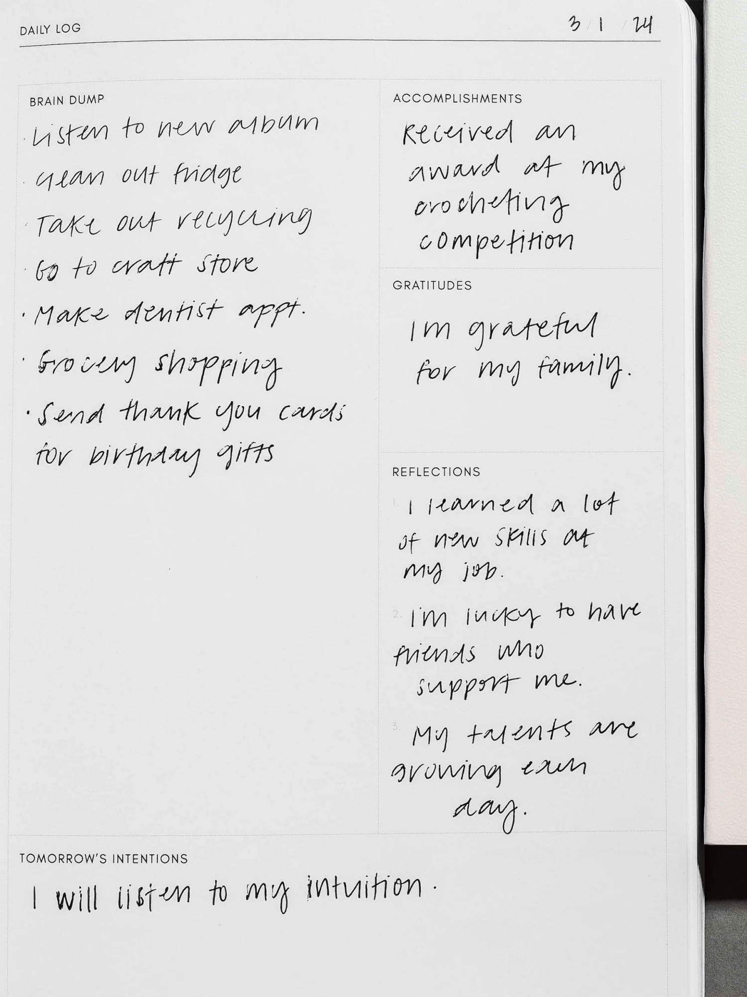 Intention Notebook(Intention Notebook) 2 Intention Notebook(Intention Notebook) - Image 2