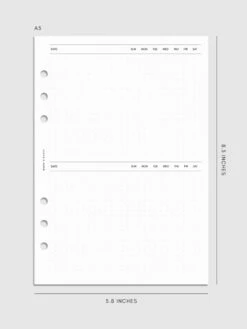 Journaling Planner Inserts(Journaling Planner Inserts) 29 Journaling Planner Inserts(Journaling Planner Inserts) -Cloth And Paper Shop Journaling Planner Inserts Journal A5 CP 1