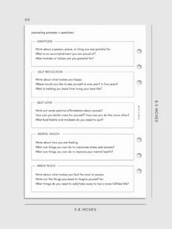 Journaling Planner Inserts(Journaling Planner Inserts) 27 Journaling Planner Inserts(Journaling Planner Inserts) -Cloth And Paper Shop Journaling Planner Inserts Prompts A5 CP 1