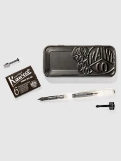 Kaweco Classic Sport Fountain Pen | Black Crystal(Kaweco Classic Sport Fountain Pen Black Crystal) -Cloth And Paper Shop Kaweco Classic Sport Fountain Pen Black Crystal FineNib CP 5