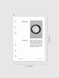 Kintsugi Planner Dashboard(Kintsugi Planner Dashboard) 18 Kintsugi Planner Dashboard(Kintsugi Planner Dashboard) -Cloth And Paper Shop Kintsugi Planner Dashboard A6 CP 1