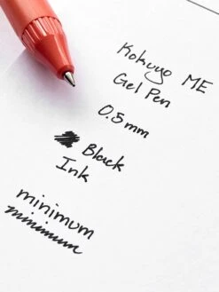 Kokuyo ME Gel Pen(Kokuyo Me Gel Pen) 13 Kokuyo ME Gel Pen(Kokuyo Me Gel Pen) -Cloth And Paper Shop Kokuyo ME Gel Pen Shell Pink Nib CP 1