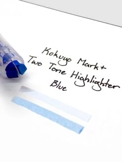 Kokuyo Mark+ Two Tone Highlighter(Kokuyo Mark Two Tone Highlighter) 16 Kokuyo Mark+ Two Tone Highlighter(Kokuyo Mark Two Tone Highlighter) -Cloth And Paper Shop Kokuyo Mark Two Tone Highlighter Blue CP 3