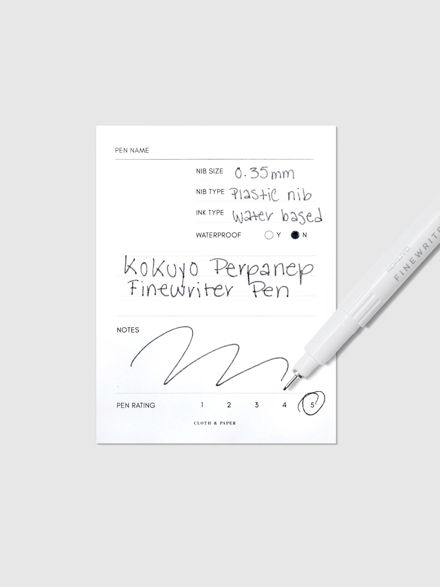 Kokuyo Perpanep Finewriter Pen | 0.35 Mm | Black(Kokuyo Perpanep Finewriter Pen 0 35 Mm Black) 2 Kokuyo Perpanep Finewriter Pen | 0.35 Mm | Black(Kokuyo Perpanep Finewriter Pen 0 35 Mm Black) - Image 2