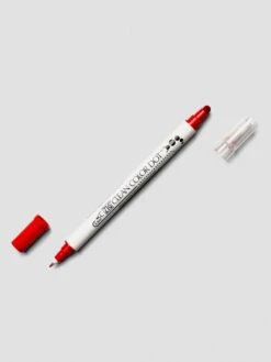 Kuretake ZIG Clean Color Dot | Dual Tip(Kuretake Zig Clean Color Dot Dual Tip) 14 Kuretake ZIG Clean Color Dot | Dual Tip(Kuretake Zig Clean Color Dot Dual Tip) -Cloth And Paper Shop Kuretake Zig Clean Color Dot Dual Tip Red 1