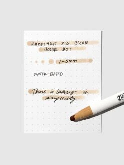 Kuretake ZIG Clean Color Dot Marker(Kuretake Zig Clean Color Dot Marker) 15 Kuretake ZIG Clean Color Dot Marker(Kuretake Zig Clean Color Dot Marker) -Cloth And Paper Shop Kuretake Zig Clean Color Dot Marker Oatmeal 1mm 5mm CP 2