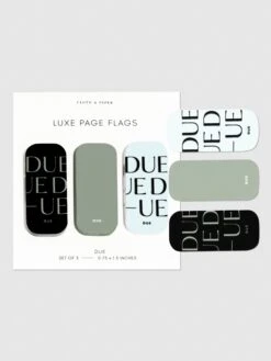 Luxe Page Flag Trio(Luxe Page Flags) 26 Luxe Page Flag Trio(Luxe Page Flags) -Cloth And Paper Shop Luxe Page Flag Trio Due CP 2