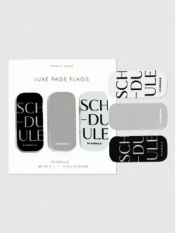 Luxe Page Flag Trio(Luxe Page Flags) 35 Luxe Page Flag Trio(Luxe Page Flags) -Cloth And Paper Shop Luxe Page Flag Trio Schedule CP 2