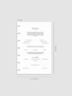 Meet Me At 5 Planner Dashboard(Meet Me At 5 Dashboard) 22 Meet Me At 5 Planner Dashboard(Meet Me At 5 Dashboard) -Cloth And Paper Shop Meet Me At 5 Planner Dashboard Mockup HP Mini