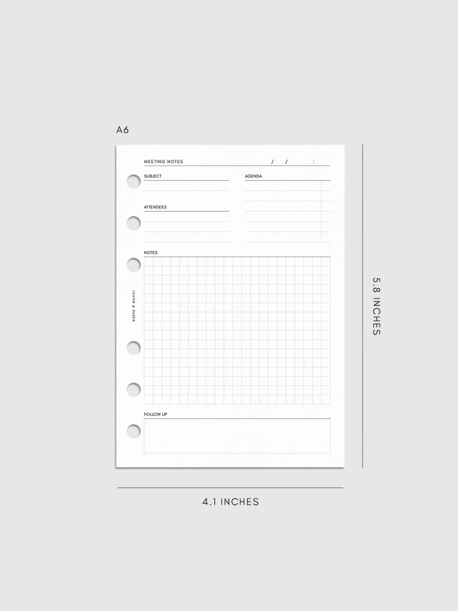 Meeting Notes Planner Inserts(Meeting Notes Planner Inserts) 6 Meeting Notes Planner Inserts(Meeting Notes Planner Inserts) - Image 6