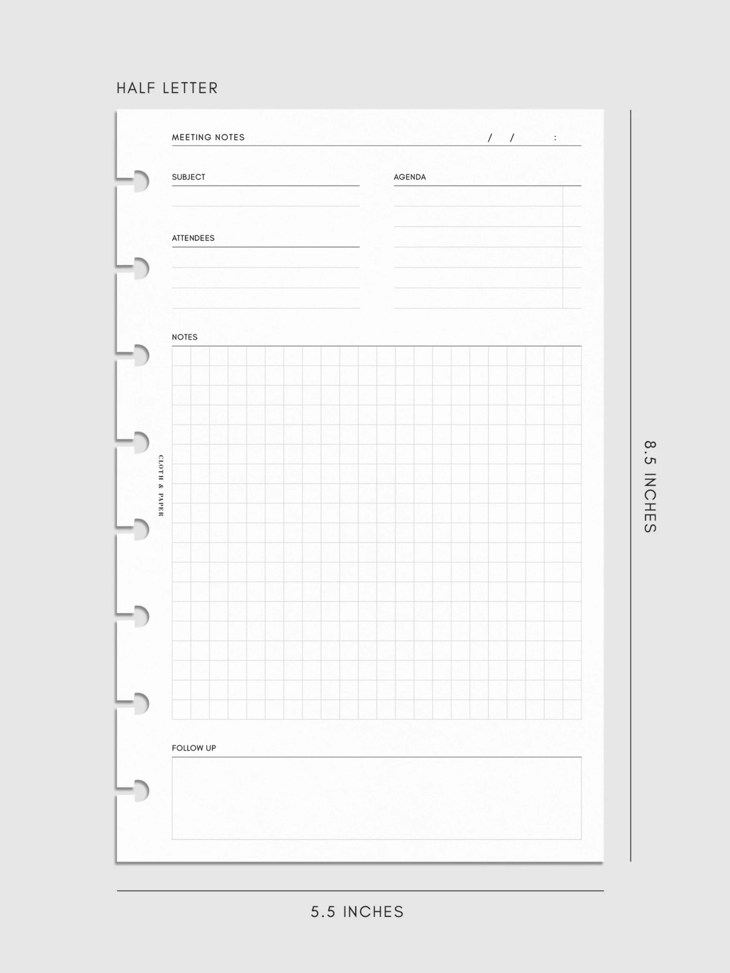 Meeting Notes Planner Inserts(Meeting Notes Planner Inserts) 13 Meeting Notes Planner Inserts(Meeting Notes Planner Inserts) - Image 13