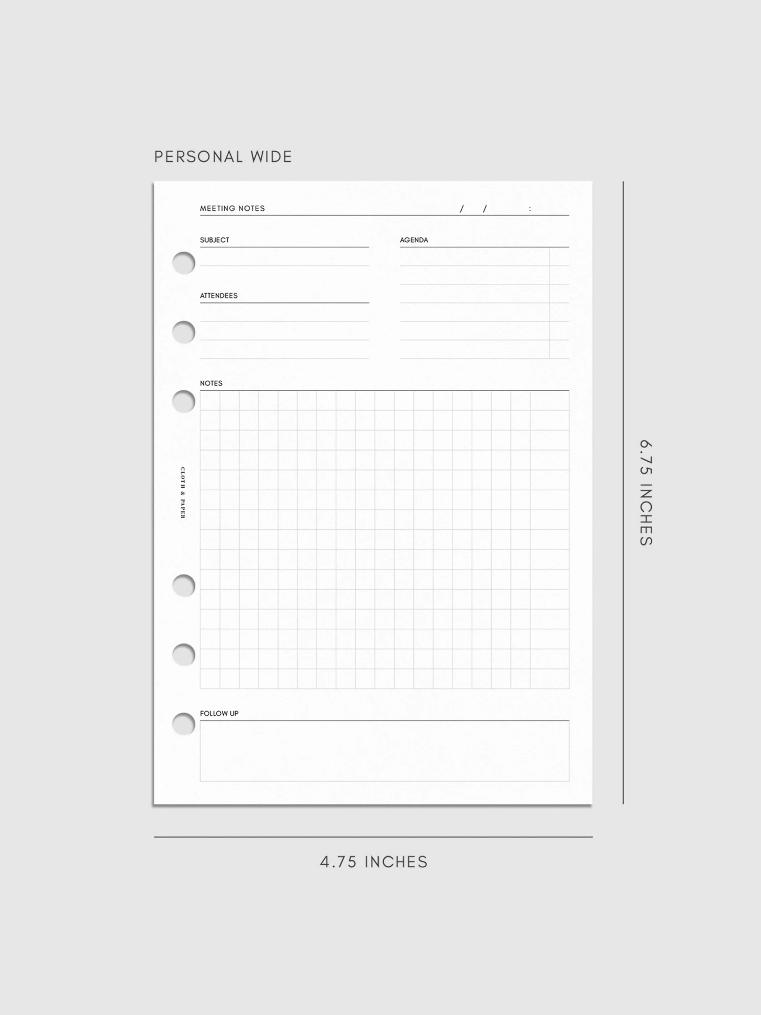 Meeting Notes Planner Inserts(Meeting Notes Planner Inserts) 9 Meeting Notes Planner Inserts(Meeting Notes Planner Inserts) - Image 9