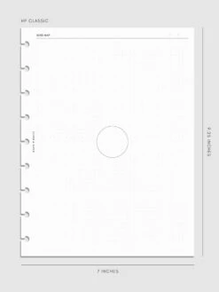 Mind Mapping Planner Inserts(Mind Mapping Planner Inserts) 33 Mind Mapping Planner Inserts(Mind Mapping Planner Inserts) -Cloth And Paper Shop Mind Mapping Planner Inserts HPC CP 1