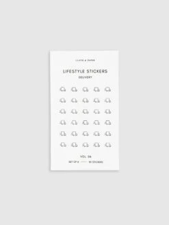 Mini Icon Stickers | Lifestyle(Mini Icon Stickers Lifestyle) -Cloth And Paper Shop Mini Icon Stickers Lifestyle CP 4