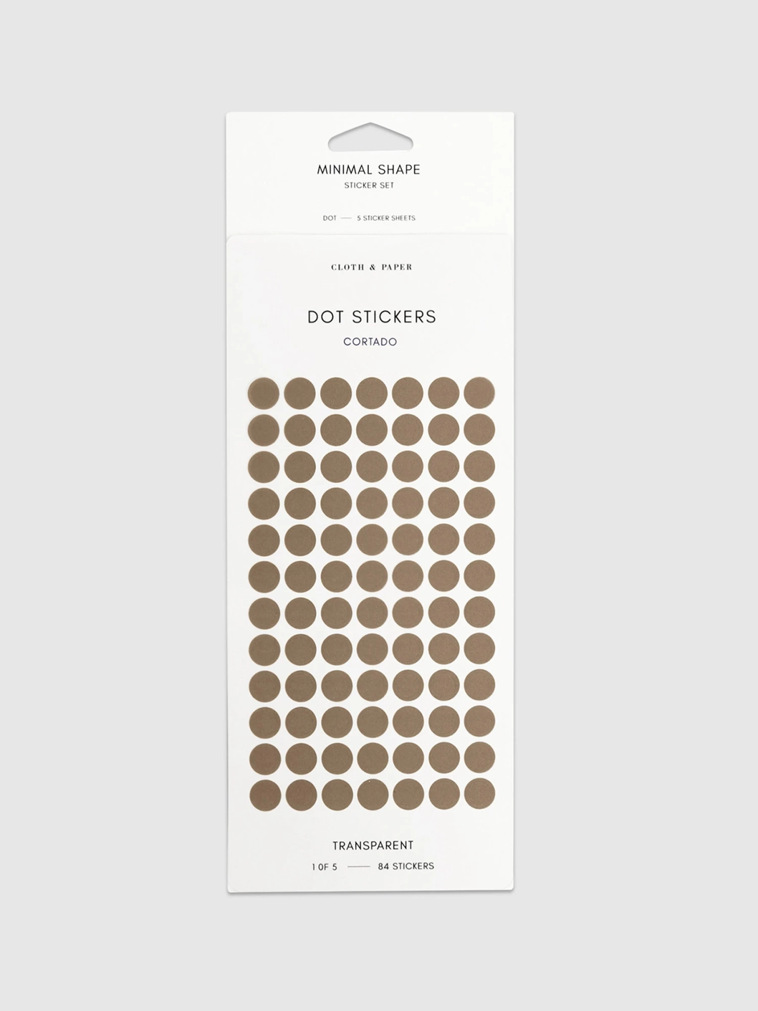 Minimal Shape Sticker Set | Transparent | Dots(Planner Stickers Minimal Shape Transparent Dots) 3 Minimal Shape Sticker Set | Transparent | Dots(Planner Stickers Minimal Shape Transparent Dots) - Image 3