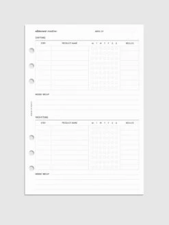 Last Call | Minimal Skincare Routine Inserts | 2nd Edition(Minimal Skinecare Routine Inserts 2nd Edition)