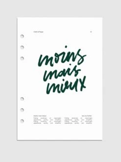 Moins Mais Mieux Planner Dashboard(Moins Mais Mieux Planner Dashboard)