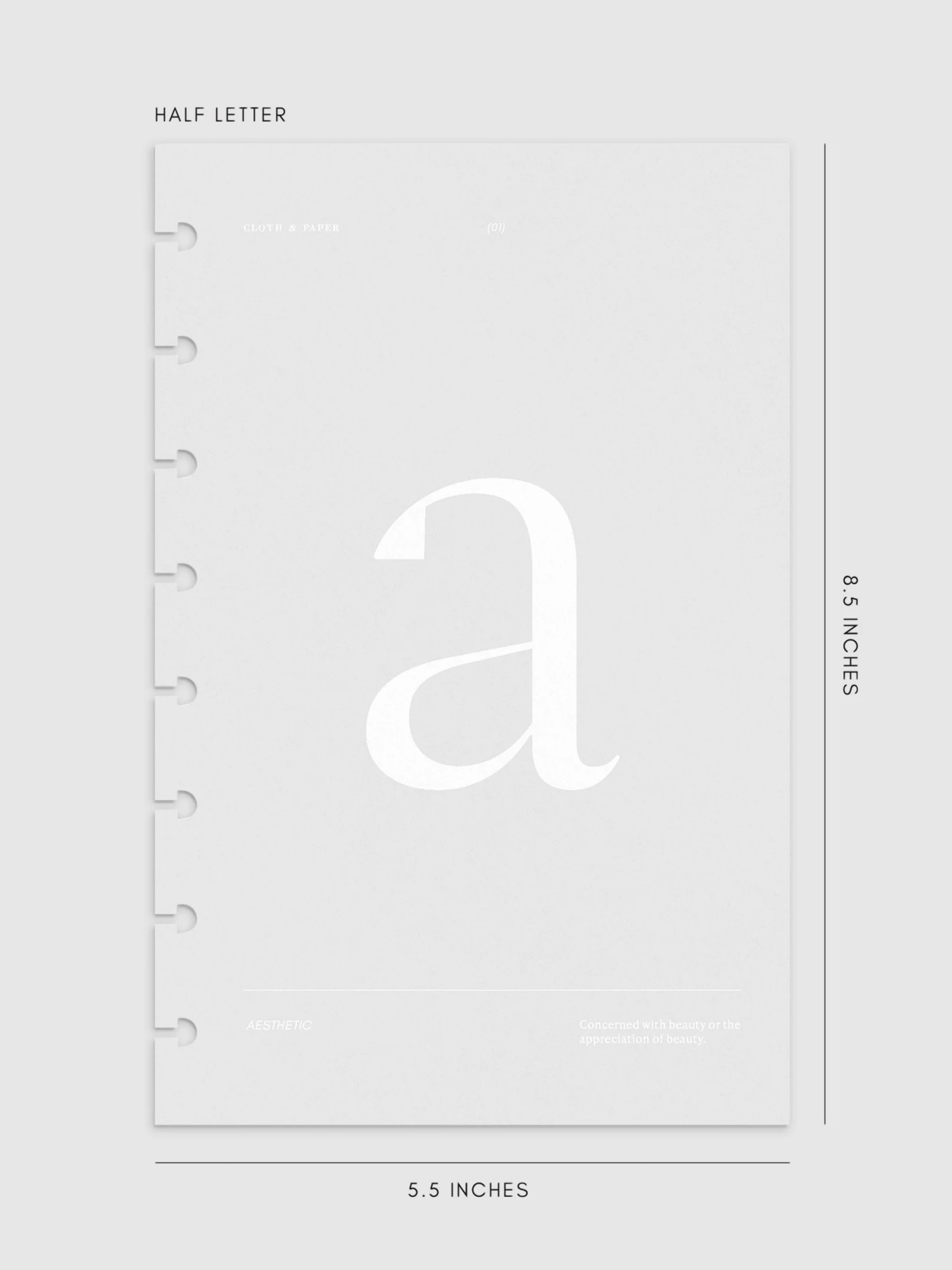 Monogram Vellum Planner Dashboard | A(Monogram Vellum Planner Dashboard A) 8 Monogram Vellum Planner Dashboard | A(Monogram Vellum Planner Dashboard A) - Image 8