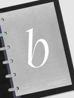 Monogram Vellum Planner Dashboard | B(Monogram Vellum Planner Dashboard B) 15 Monogram Vellum Planner Dashboard | B(Monogram Vellum Planner Dashboard B) -Cloth And Paper Shop Monogram Vellum Planner Dashboard B CPP CP 1