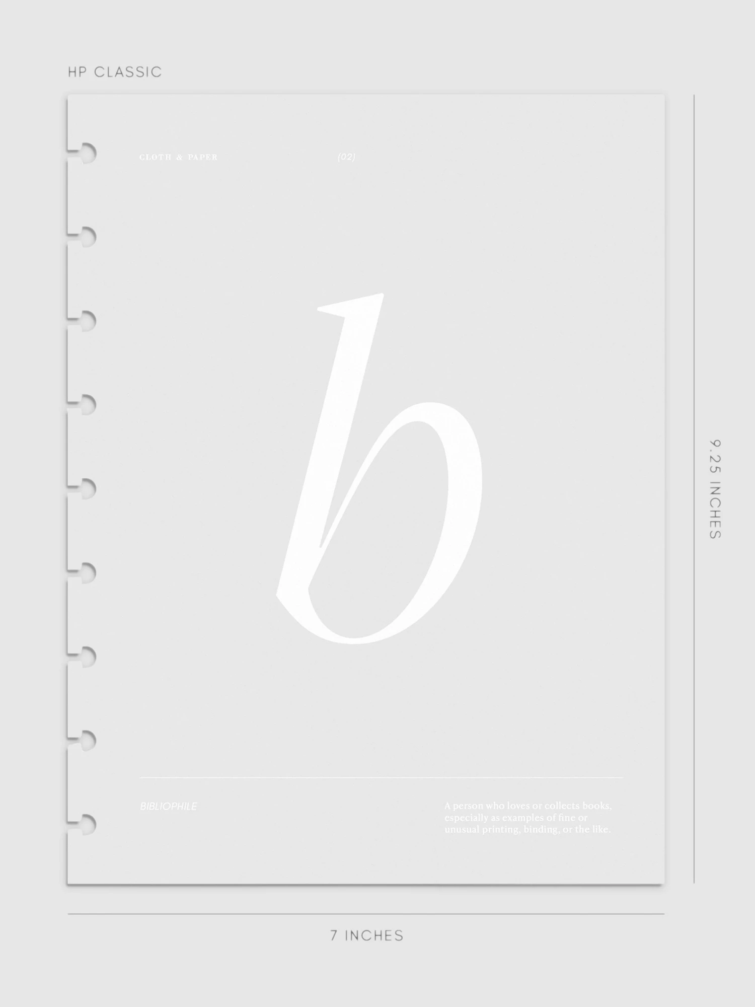 Monogram Vellum Planner Dashboard | B(Monogram Vellum Planner Dashboard B) 9 Monogram Vellum Planner Dashboard | B(Monogram Vellum Planner Dashboard B) - Image 9