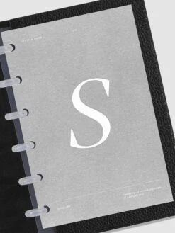 Monogram Vellum Planner Dashboard | S(Monogram Vellum Planner Dashboard S) -Cloth And Paper Shop Monogram Vellum Planner Dashboard CPP S CP 1