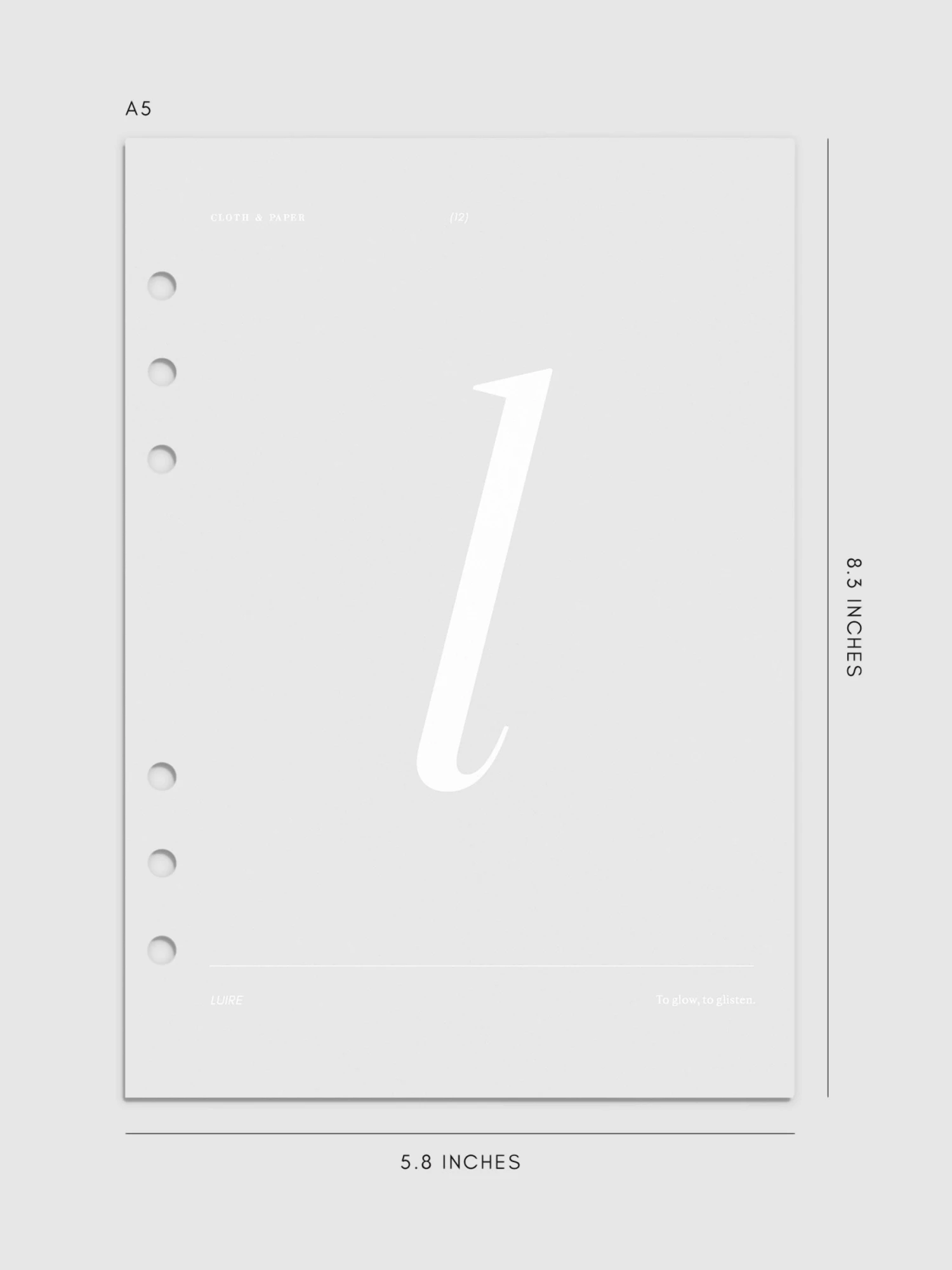 Monogram Vellum Planner Dashboard | L(Monogram Vellum Planner Dashboard L) 6 Monogram Vellum Planner Dashboard | L(Monogram Vellum Planner Dashboard L) - Image 6